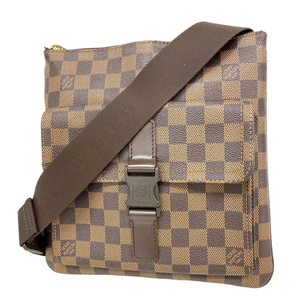 Louis Vuitton Damier Pochette Melville Shoulder Bag N51127 Ebene Men's